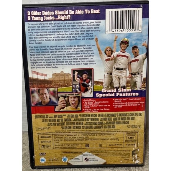 5 Dvd's Drama Blades of Glory  9-5 Benchwarmers Blind Side Bounty Hunter - Picture 10 of 16